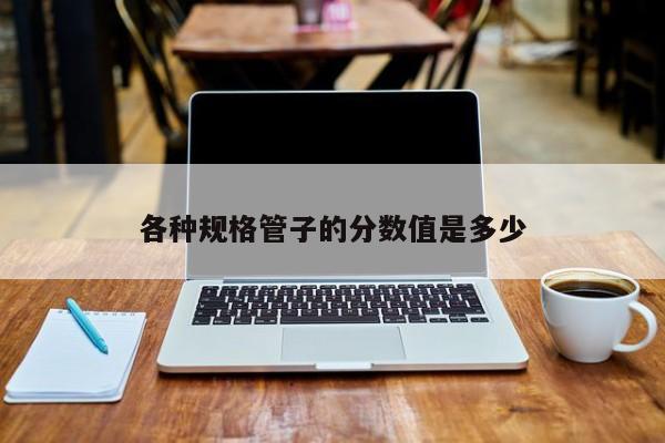 各种规格管子的分数值是多少