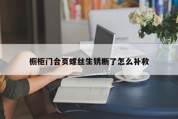 橱柜门合页螺丝生锈断了怎么补救