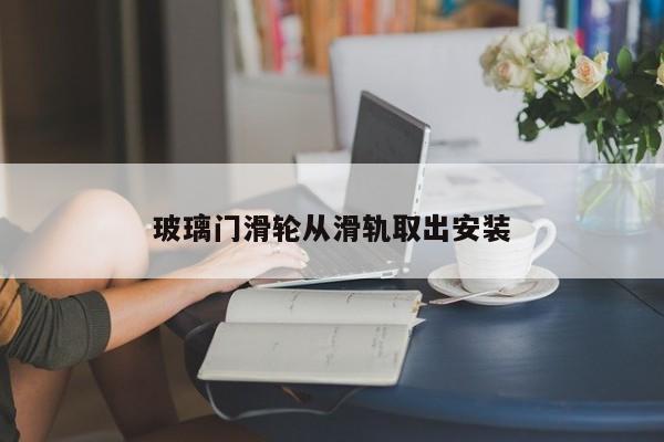 玻璃门滑轮从滑轨取出安装